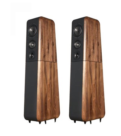 義大利 chario ARIA 空氣  胡桃實木落地喇叭