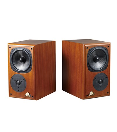 英國CASTLE Richmond 瑞奇曼 紀念版 書架型喇叭 雷斯木色