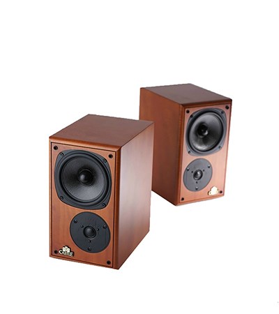 英國CASTLE Richmond 瑞奇曼 紀念版 書架型喇叭 雷斯木色