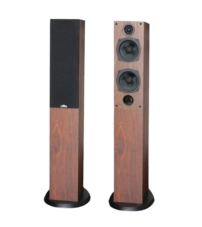 英國CASTLE Column 卡勒 落地型喇叭 胡桃木色