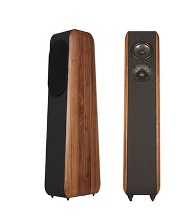 義大利 chario CIELO 天空 胡桃實木落地喇叭